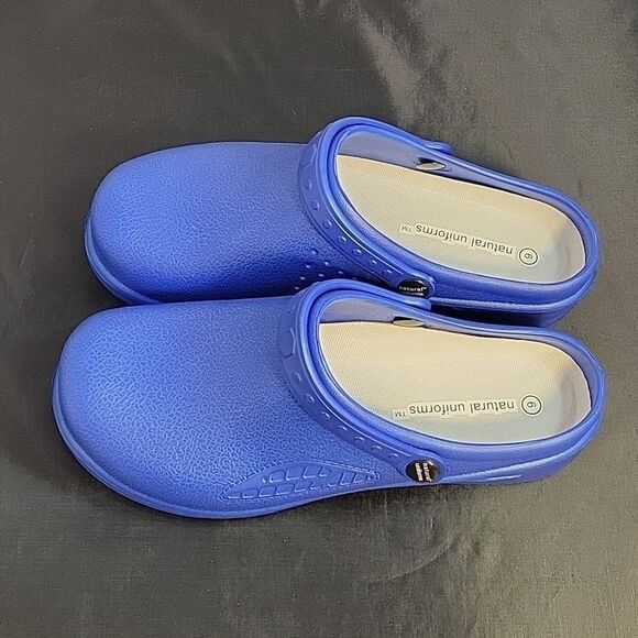 BRAND NEW NATURAL UNIFORM WOMEN"S LIGHTWEIGHT COMFORTABLE NURSING CLOGS - Picture 7 of 15